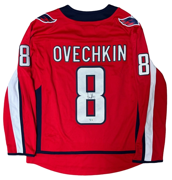 Alexander Ovechkin Signed Washington Capitals Jersey (Fanatics)