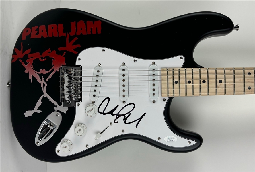 Pearl Jam: Mike McCready Signed Custom Graphic Electric Guitar (JSA)