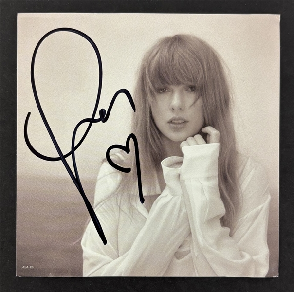 Taylor Swift Signed "The Tortured Poets Department" CD Insert w/ Disc (Third Party Guaranteed)