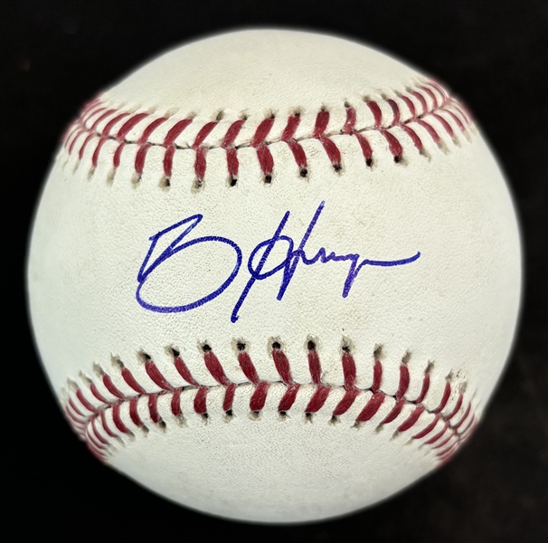 Bryce Harper Single Signed OML Batting Practice Baseball (PSA/DNA)