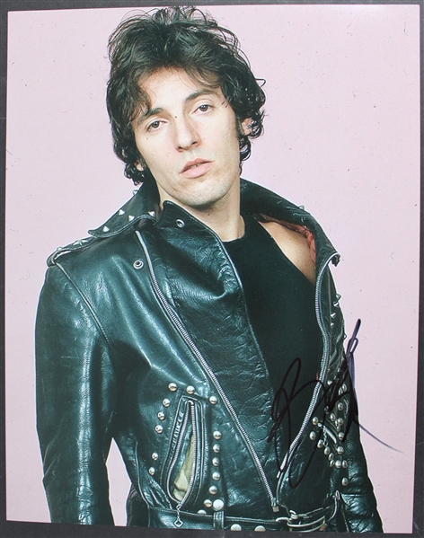 Bruce Springsteen Signed 11" x 14" Photo (Epperson/REAL LOA)