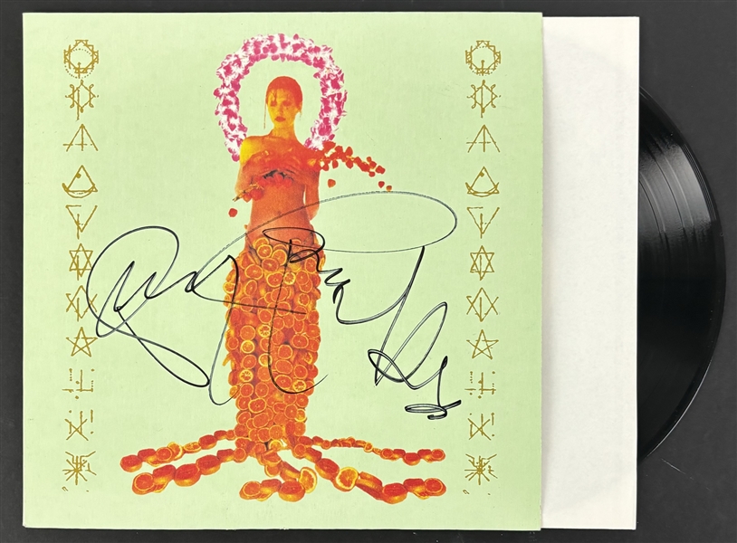 Porno For Pyros: Perry Farrell Signed "Good Gods Urge" Album Cover w/ Vinyl (Beckett/BAS)