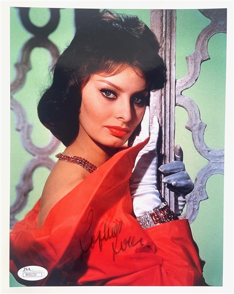 Sophia Loren Signed Photograph (JSA)