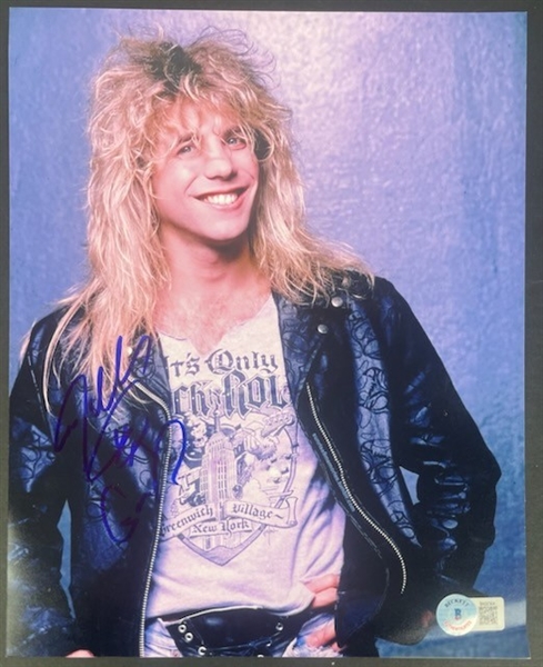 Steven Adler Signed Photograph (Beckett/BAS)