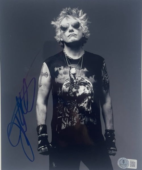 Scorpions: James Kottak Signed Photograph (Beckett/BAS)