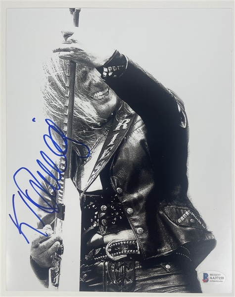 Judas Priest: K.K.Downing Signed Photograph (Beckett/BAS)