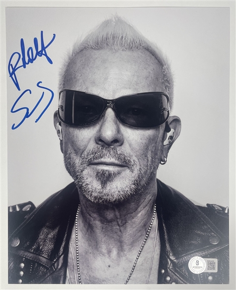 Scorpions: Rudolf Schenker Signed Photograph (Beckett/BAS)