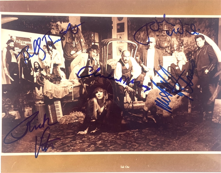 Fleetwood Mac Group Signed Photograph (5/Sigs) (JSA)