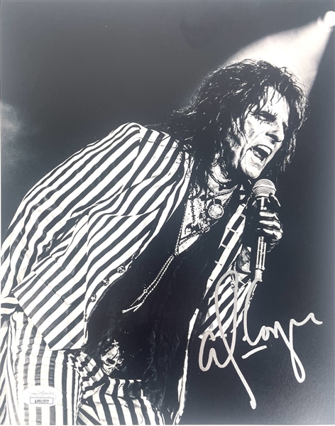 Alice Cooper Signed Photograph (JSA)