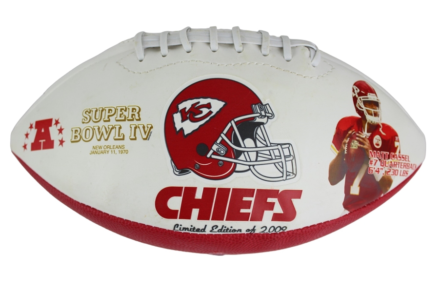 Kansas City Chiefs 50th Anniversary Limited Edition Football