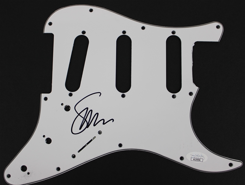 The Cure: Simon Gallup Signed Pickguard (JSA)