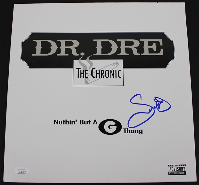 Snoop Dogg Signed "The Chronic" Album Cover w/ Vinyl (JSA)