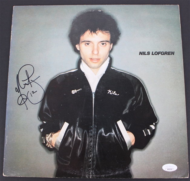 Nils Lofgren Signed "Nils" Album Cover (JSA)