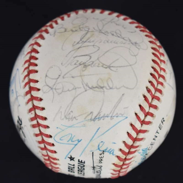 1993 National League All-Stars Signed ONL Baseball w/ Gwynn, Sandberg, Smith & Others!  (Beckett BAS)