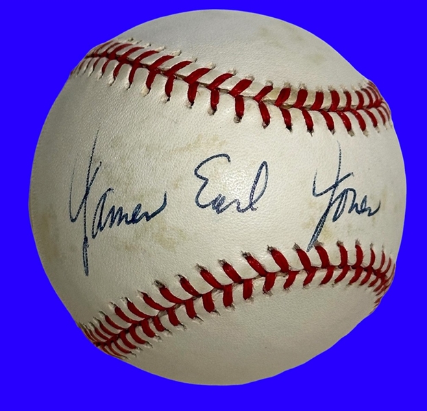 Actor James Earl Jones Signed Official A.L. Baseball (PSA/DNA)