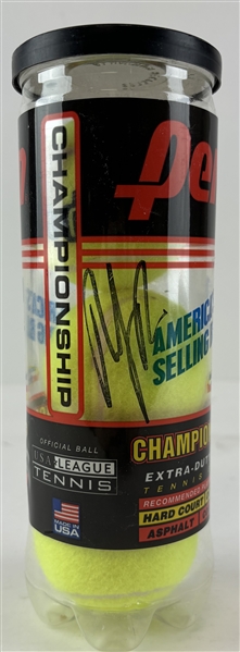 Andy Roddick Signed Tennis Ball Can (JSA COA)