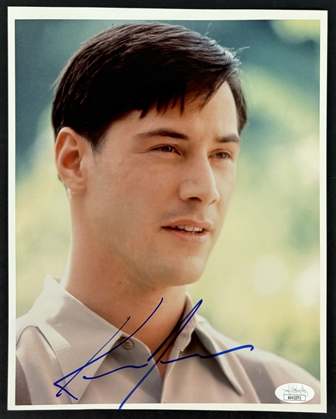 Keanu Reeves Signed 8" x 10" Color Photo (JSA)