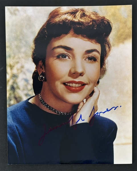 Jennifer Jones Signed 8" x 10" Color Photo (ACOA)