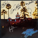 The Eagles RARE Fully Band Signed "Hotel California" Record Album (Beckett/BAS LOA)(PSA/DNA LOA)