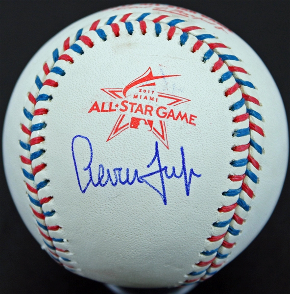 Aaron Judge Signed 2017 All-Star Game Baseball (First All-Star Game!)(PSA/DNA)