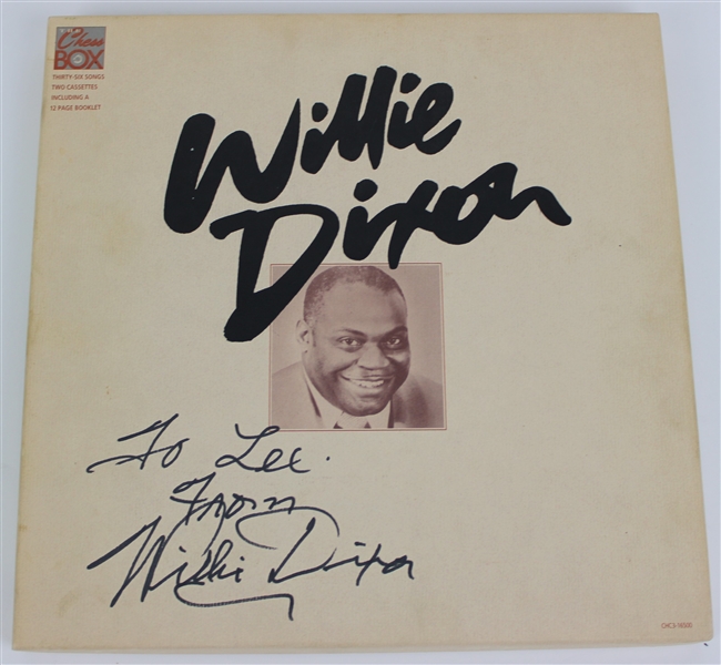 Willie Dixon Signed & Inscribed 1988 Cassette Box Set (Rockaway LOA)(Third Party Guaranteed)