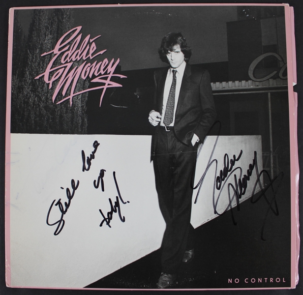 Eddie Money Signed "No Control" Album Cover (Beckett/BAS)