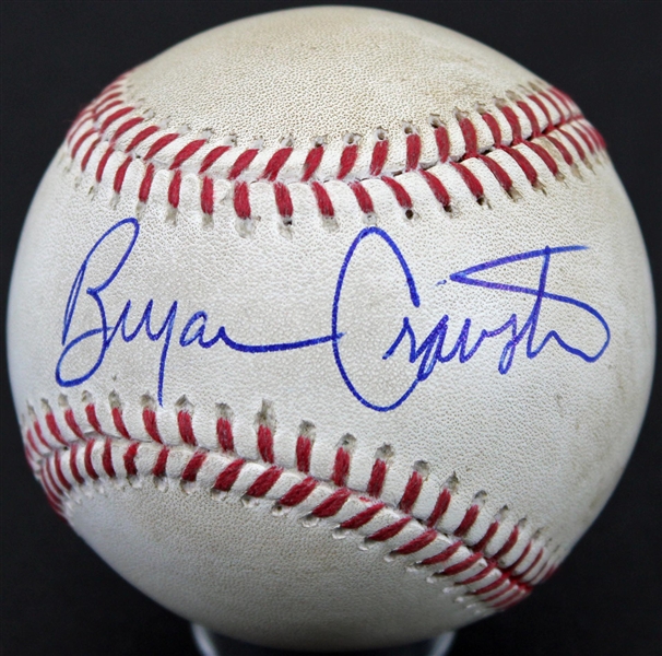 Bryan Cranston Signed WSH vs. LAD Game Used OML Baseball (PSA/DNA & MLB Holo)