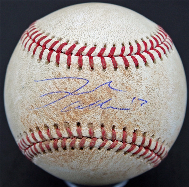 Josh Allen Game Used & Signed OML Baseball :: Used 4-12-2019 (PSA/DNA & MLB Authentication)