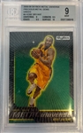 2008 Metal Universe Precious Metal Gems Kobe Bryant Green Ltd. Ed. 10/50  - BGS MINT 9 POP 4 (Beckett/BAS Encapsulated)