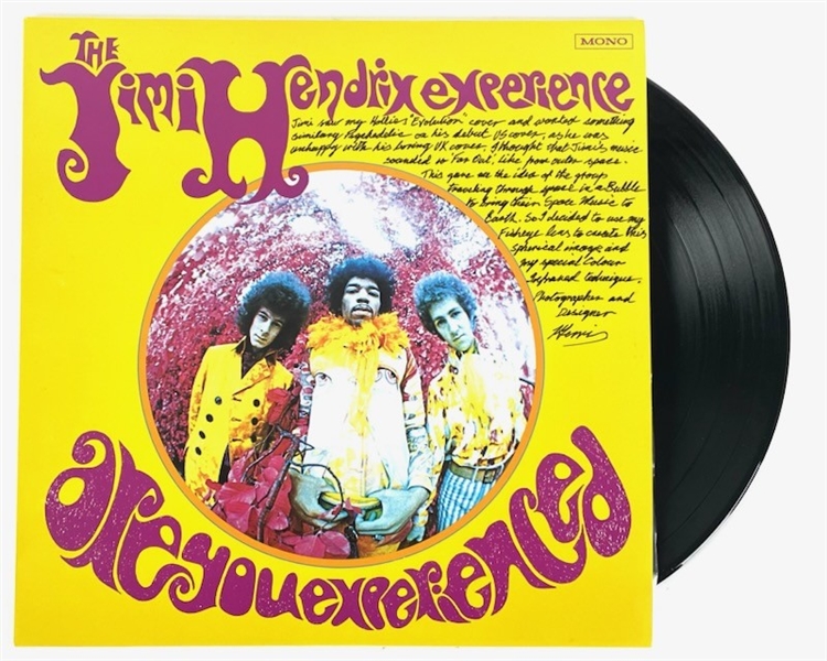 Jimi Hendrix Experience: Karl Ferris Signed Album (Third Party Guaranteed)