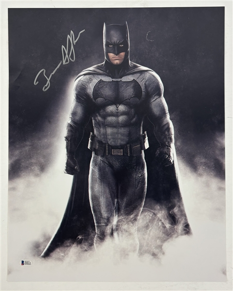 Batman: Ben Affleck Signed 16" x 20" Photograph (Beckett/BAS)