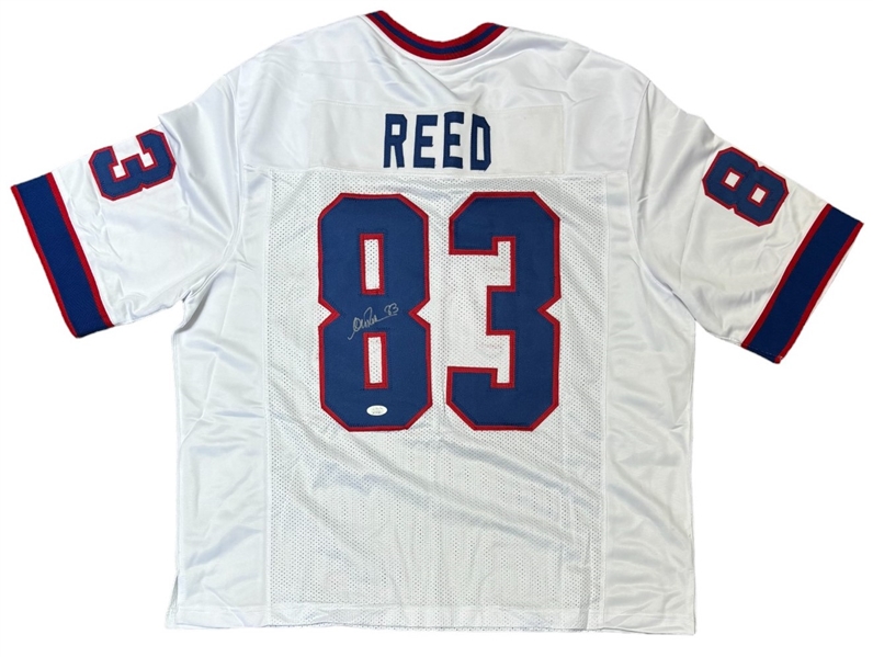 Andre Reed Signed White Buffalo Bills Jersey (JSA Sticker)