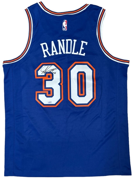 Julius Randle Signed NY Knicks Blue Nike Swingman Jersey (Fanatics)