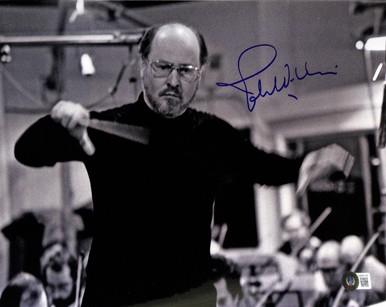 Composer John Williams Signed 11" x 14" Photo (Beckett/BAS LOA)(Grad Collection)