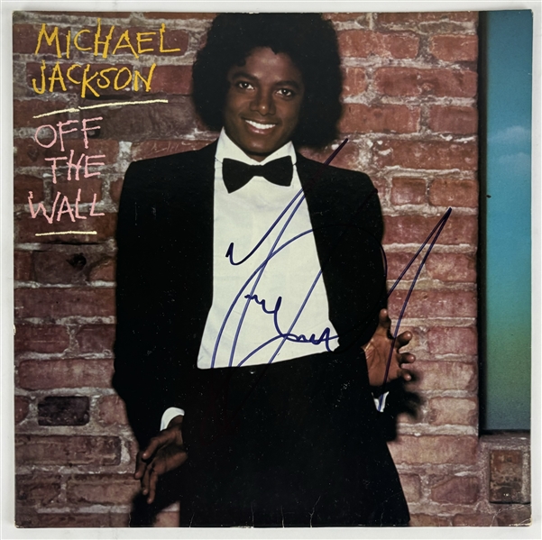 Michael Jackson Signed “Off The Wall” Record Album (JSA LOA)