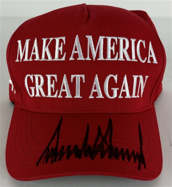 Donald Trump Signed "Make America Great Again" Hat (PSA/DNA LOA)