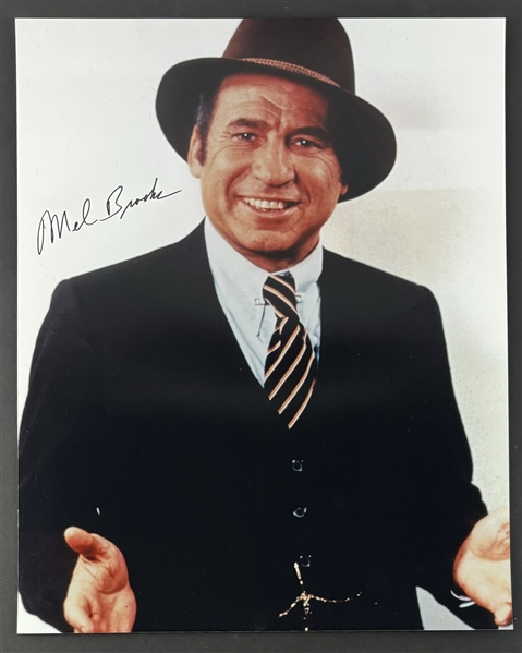 Mel Brooks Signed 16" x 20" High Anxiety Photo (Beckett/BAS)