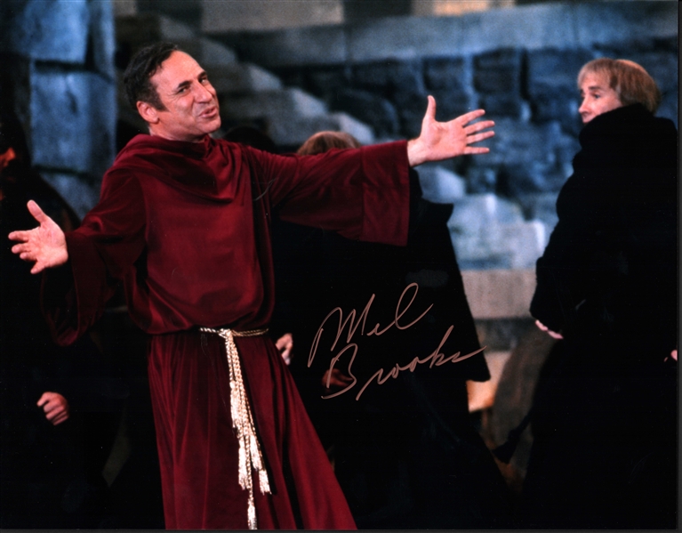 Mel Brooks Signed 11" x 14" "History of the World Pt. 1" Photo (Beckett/BAS)