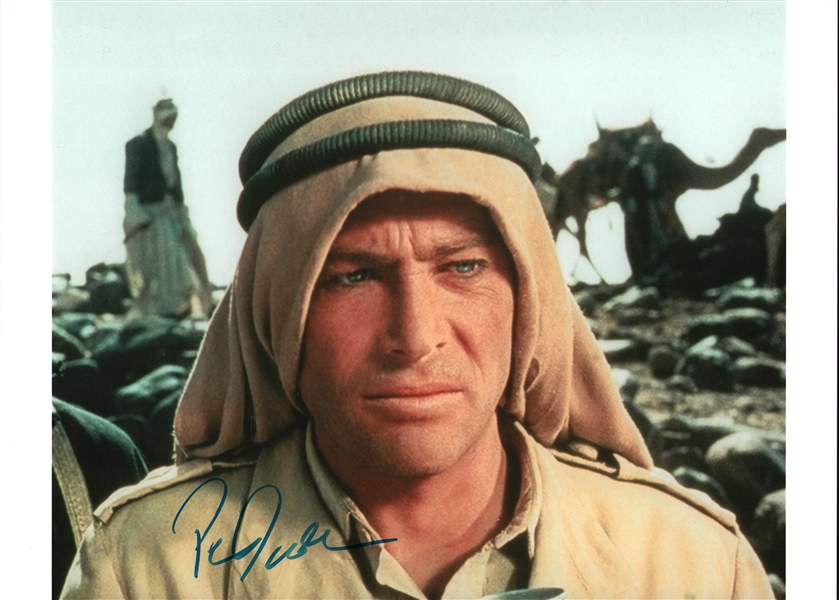 Peter OToole Signed 11" x 14" "Lawrence of Arabia" Photo (Beckett/BAS)