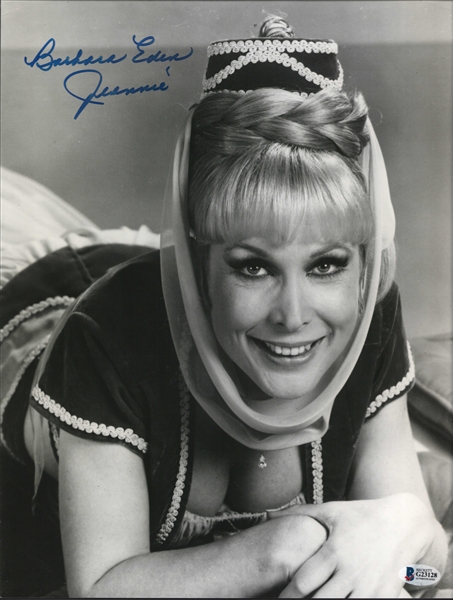 Barbara Eden Signed 11" x 14" "I Dream of Jeannie" Photo (Beckett/BAS)