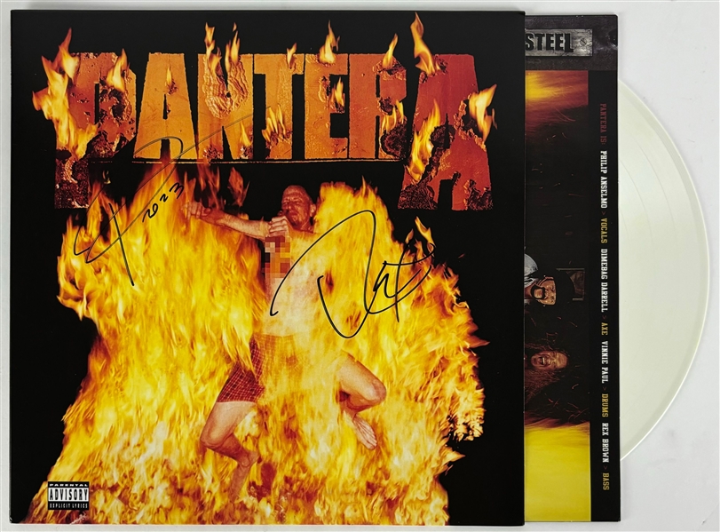 Pantera "Reinventing the Steel"  Album Signed by Rex Brown & Phil Anselmo (Beckett/BAS)