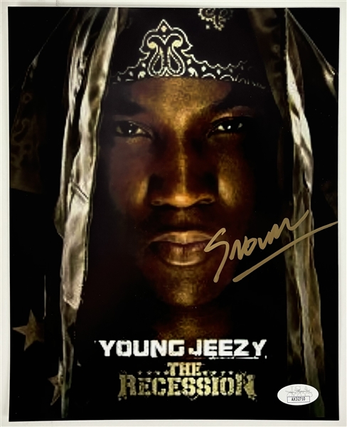 Young Jeezy Signed 8" x 10" Photo (JSA COA)