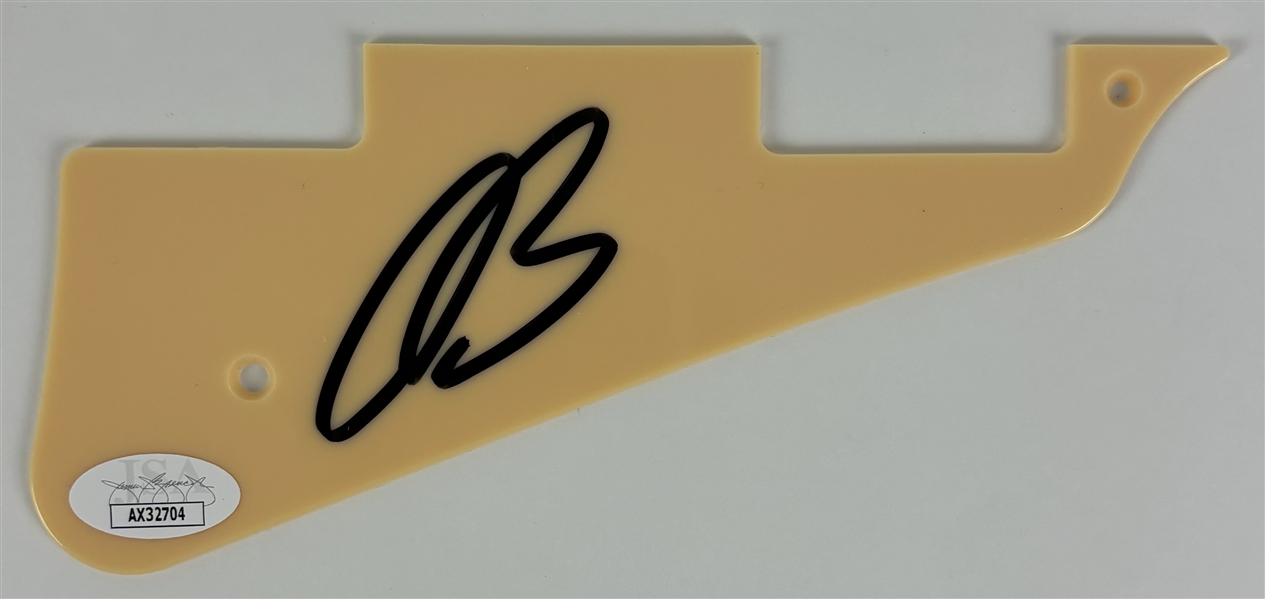 Joe Bonamassa Santana Signed Pickguard (JSA COA)