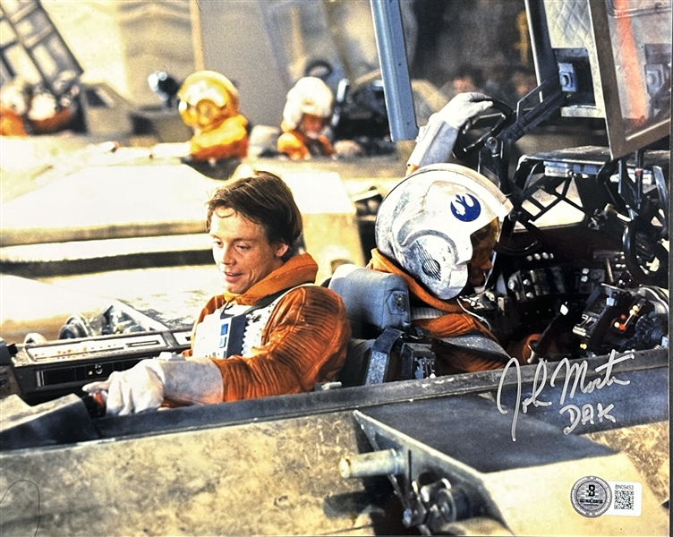 Star Wars: John Morton Signed 8" x 10" Color Photo from "The Empire Strikes Back" (Beckett/BAS)