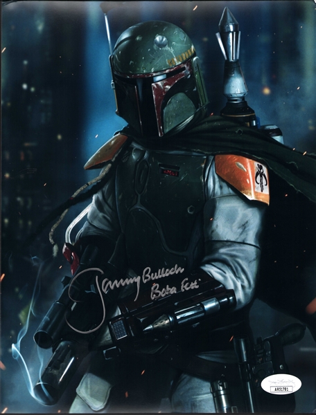 Star Wars: Jeremy Bulloch Signed 8" x 10" Boba Fett Photo (JSA)