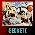 Star Wars: Alec Guinness, Mark Hamill, Terry McGovern, Anthony Daniels & Anthony Forrest Desirable Signed 8" x 10" Photo from Mos Eisley Interrogation Scene (Beckett/BAS LOA)