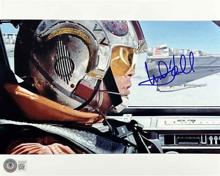 Star Wars: Mark Hamill Signed 8" x 10" Color Photo from "The Empire Strikes Back" (Beckett/BAS LOA)