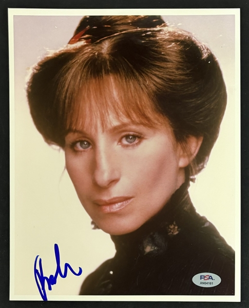 Barbra Streisand Signed 8" x 10" Photo (PSA/DNA) 