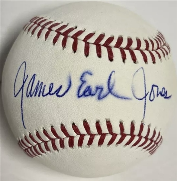 James Earl Jones Signed OML Baseball (Third Party Guarantee)