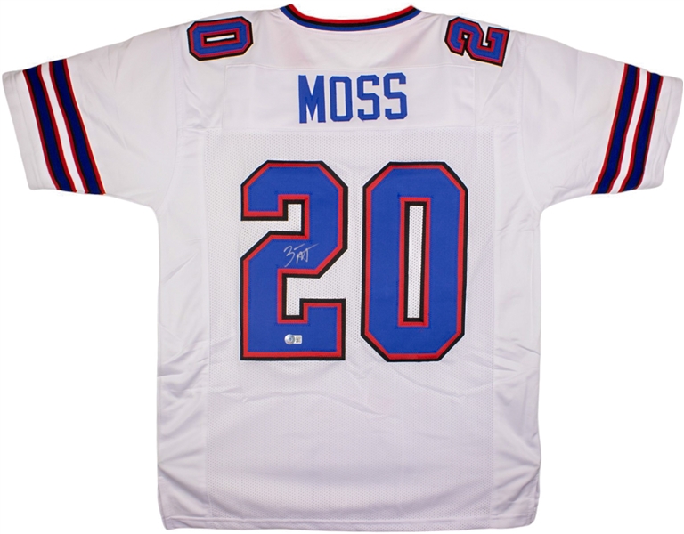 Zack Moss Signed White Prostyle Jersey (Beckett/BAS)